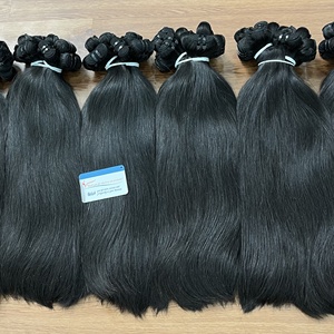 ¡TOP TENDENCIA! Extensiones de cabello humano de trama hecha a máquina de cabello humano 100% natural al por mayor - Product Image 5