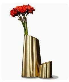 Vase décoratif en fer pour fleurs fraîches, herbe séchée et arrangement créatif d'accentuation d'intérieur - Product Image 4