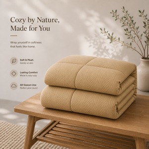 Most Selling Luxury <b>Comforter</b> <b>Set</b> for Modern Bedrooms Soft Breathable Bedding with Plush Filling for Comfortable Sleep - Product Image 2