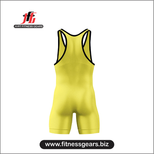 Nouveaux meilleurs justaucorps de lutte unisexes pour l'entraînement en salle de sport, service OEM, personnalisables, 80% polyamide, 140g, extensibles, qualité supérieure JUST FITNESS - Product Image 6