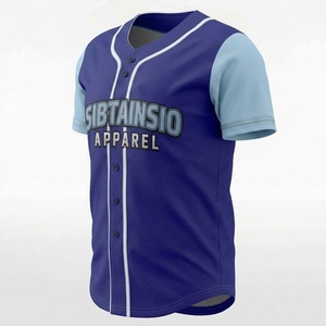 Camiseta de Béisbol Personalizada con Logotipo para Jóvenes y Adultos, Sublimada, Transpirable, para Softbol, Camisetas de Béisbol Lisas - Product Image 3