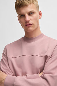 Sudadera de Cuello Redondo para Hombre, Informal, de Invierno, de Color Sólido, Ecológica, Transpirable, de Algodón y Poliéster, Personalizable, de Alta Calidad, Corte Holgado - Product Image 5