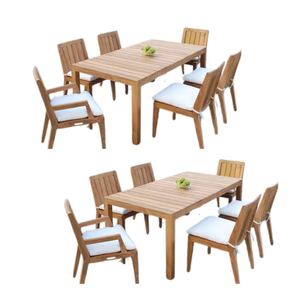 Venta caliente muebles de comedor para el hogar mesa y sillas conjunto bueno en la fabricación de restaurante de calidad en Indonesia - Product Image 5