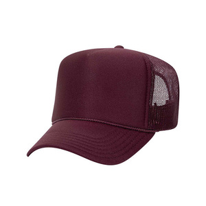 Custom Navy Blue Hip Hop Beach Fashion Trucker Mesh Baseball <b>Cap</b> with Foam and Rope Detail-Cycling ODM Customization Wholesale - Product Image 6