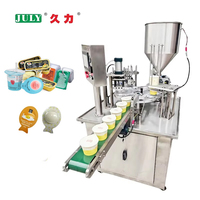Máquina Multifunción Totalmente Automática para Sellar y Llenar Vasos con Pasta, Yogur, Pudín, Leche, Ketchup, Salsas y Líquidos