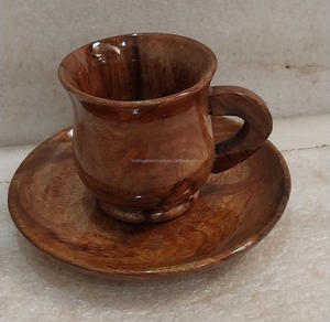 Juego de vino rústico hecho a mano, copas de vino de madera oscura con bandeja, juego de Bar de madera Natural, Juego de vasos al por mayor - Product Image 6