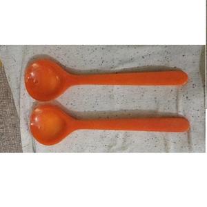 Ensemble de cuillères en résine faites à la main de qualité supérieure – Ensemble de cuillères à salade et à service écologiques et modernes pour mariage, fête et table à manger - Product Image 2