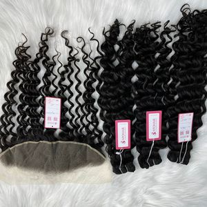 Prix de gros extensions de cheveux Lace Frontal 20 pouces extensions de cheveux humains ondulés - Product Image 5