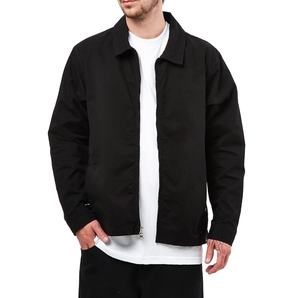 Chaqueta de Trabajo de Lona Resistente Personalizada con Cierre de Cremallera, Bordado de Logotipo Personalizado, Chaqueta de Invierno para Hombre - Product Image 2