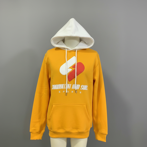 Custom Logo Winter Pullover Hoodie Cotton Blend Unisex Oversized Fleece Eco-Friendly Pocket <b>Comfortable</b> Sweatshirt Wholesale - Product Image 1