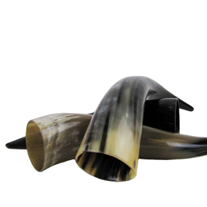 Corne à boire artisanale pour animaux, à prix abordable |   Corne à bière viking médiévale 100% naturelle pour cadeau d'affaires |   Boire de l'eau en faisant semblant de boire du lait de vache - Product Image 2