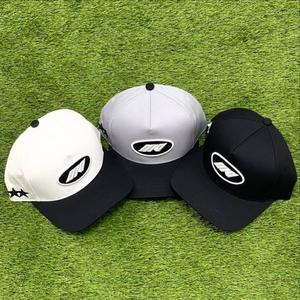 Gorra Snapback Personalizada de 5 Paneles con Logotipo Bordado, Patrón de Letras en Tela Común, Unisex, Casual, Deportiva, Streetwear - Product Image 3