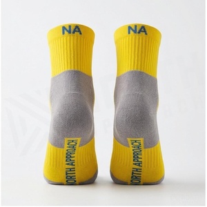NORTH APPROACH Yellow 5 Toe Athletic <b>Socks</b> Ankle Length Breathable <b>Running</b> <b>Socks</b> for Adults Summer Season - Product Image 2