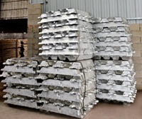 Lingot d'aluminium de haute pureté A7 99,7 %, qualité primaire, marque Fluid-O-Matic, pour la fabrication industrielle et le moulage