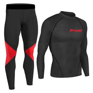 Conjunto de Rashguard de Alto Rendimiento para Hombre, Ropa Deportiva Ligera y Elástica para Entrenamiento - Product Image 6