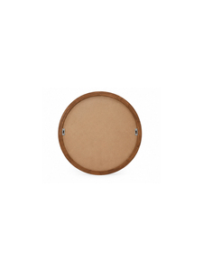 High Quality <b>Round</b> Solid Teak <b>Wood</b> Frame <b>Mirror</b> Minimalist Modern Design for Living Room Home or Closet Furniture - Product Image 6