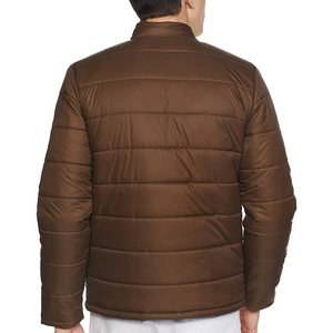 Chaqueta Acolchada Ligera Resistente al Agua para Hombre - Chaqueta con Cuello Alto y Cremallera Sólida a Prueba de Viento para Deportes al Aire Libre en Invierno - Product Image 2