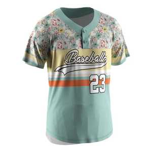 Venta directa de fábrica, camiseta de béisbol hecha en Pakistán, ropa deportiva, camiseta de béisbol para hombre, hecha en Pakistán - Product Image 3