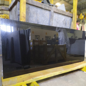 Absolute Black Premium Modern Polished Big Slab Granite Monuments Tombstones <b>Memorials</b> Thick Tiles - Product Image 5