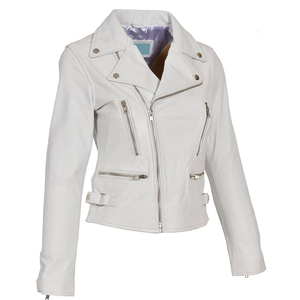 Chaqueta de cuero ligera de secado rápido con patrón sólido para mujer, talla grande, de moda urbana. - Product Image 6