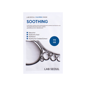 [JH SCIENCE] LAB SEOUL Masque Apaisant Premium à l'Extrait de Heartleaf – Soin Apaisant en Tissu pour Vitalité et Bien-être – Masque Calmante et Protectrice - Product Image 1