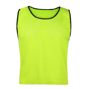 Chaleco de entrenamiento de fútbol de malla, fabricado por un fabricante profesional, 100% poliéster, transpirable, petos de entrenamiento deportivo para hombre - Product Image 6