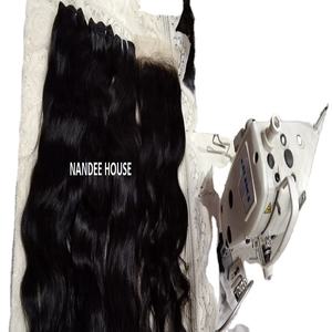 Nandee House 100% Virgin Raw Indian Hair Bundles Deep Wavy Wholesale Top-Selling Hair with HD Lace Closure Frontal on <b>Sale</b> - Product Image 1