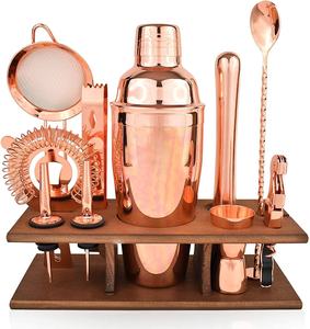 Juego de Coctelería de Cobre para Preparación de Cócteles, Herramientas Profesionales para Bar en Casa y Accesorios para Entretener - Product Image 6