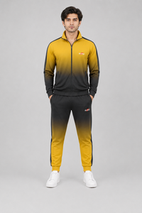Ensemble de survêtement d'hiver pour hommes, personnalisable par sublimation, avec design imprimé intégral, tissu respirant, design 2-en-1, doublure polaire - Product Image 1