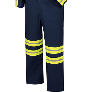 Nouvelle combinaison haute visibilité personnalisée vêtements de sécurité réfléchissants résistants au feu combinaison de sécurité haute visibilité Service OEM - Product Image 6