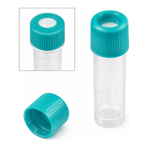 Simport <b>Silicone</b>/PTFE Septum PP Screw Cap for Micrew Microcentrifuge <b>Tubes</b> - Product Image 3