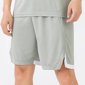 Shorts de basketball pour hommes, vêtements de sport pour la course à pied et la gym, shorts respirants pour l'entraînement, shorts amples pour hommes, logo personnalisé - Product Image 1