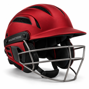Casco de críquet transpirable con rejilla de seguridad para hombre, ajuste regulable, grueso, ligero, de alto impacto - Product Image 4