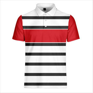 Men's Striped Short Sleeve for <b>Shirt</b> Regular Fit Casual Knitted 100% Cotton Anti-Wrinkle Custom Color Collar Design - Product Image 2