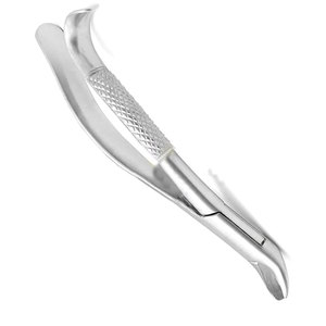 Pinzas de Extracción Dental # Instrumento Quirúrgico de Acero Inoxidable de Clase I, 20R, Plateado, Manual, con Diseño Ergonómico y Moleteado, para el Diente Molar Superior - Product Image 5