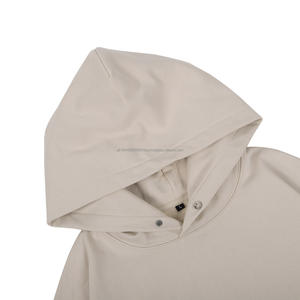 Sweat-shirts et hoodies pour hommes en coton 100% épais de qualité supérieure, coupe ample, impression personnalisée de logo - Product Image 3