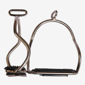 High Quality Stainless Steel Horse Stirrups Custom Size Lightweight Riding Equipment for Dressage Show Jumping Trail Riding - Product Image 2