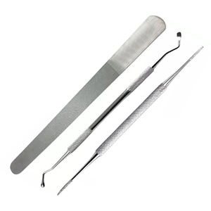 Ensemble d'instruments de podologie professionnels de luxe en acier inoxydable - Portable et durable, personnalisable - Product Image 4