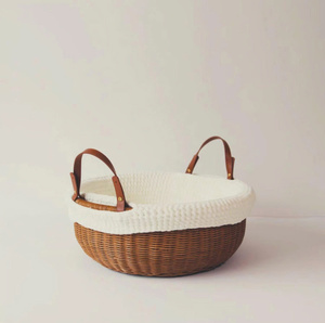 Breathable and Comfortable Sleeping Space for Cats And <b>Small</b> <b>Dogs</b> Charming Handwoven Rattan Pet <b>Bed</b> - Product Image 2