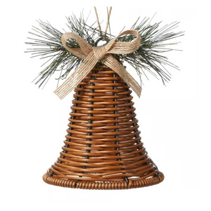 Vietnam Handmade <b>Christmas</b> Bell Collection Featuring Woven Rattan for Home Decor Resorts Gift Shops and Global Buyers - Product Image 4