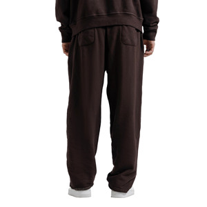 Pantalon de survêtement en laine pour homme, anti-plis, écologique, respirant, séchage rapide, avec logo personnalisé, cordon de serrage, taille mi-haute, vente en gros - Product Image 2