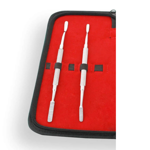 Kit de 5 Limas para Huesos, Instrumentos Veterinarios, Quirúrgicos y Dentales, Juego de Herramientas de Acero Inoxidable para Dar Forma y Contornear Huesos - Product Image 2
