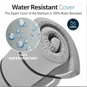 Matelas pneumatique de camping avec pompe intégrée, sac en nylon TPU, emballage OEM, marque personnalisée, type matelas à air scellé, style extérieur - Product Image 4