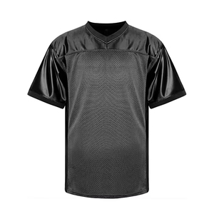 Maillot de football américain blanc pour homme, col en V, manches courtes, numéro 25 imprimé, vêtement en polyester respirant pour adultes - Product Image 6