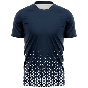 เสื้อยืดฮิปฮอปคอกลมทรงปกติ ยูนิเซ็กซ์ พิมพ์ลายแบบซับลิเมชั่น โลโก้สั่งทำได้ ผ้าโพลีเอสเตอร์/คอตตอนผสม ระบายอากาศได้ดี แห้งเร็ว - Product Image 6