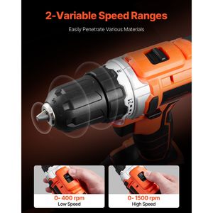 Kit Combo 2 Utensili Cordless 12V Max, Set Compatto di Trapano Elettrico e Avvitatore a Impulsi, Include Trapano da 3/8 e Avvitatore a Impulsi da 1/4 - Product Image 6