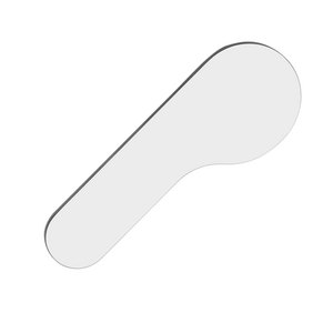 Miroir dentaire photographique OEM personnalisé plaqué rhodium 53x142mm, autoclavable, double face, lingual, intra-oral – Fabricant - Product Image 2