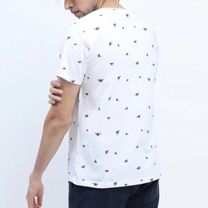เสื้อยืดโอเวอร์ไซส์คุณภาพพรีเมียมปี 2025 ขายส่ง ผ้าฝ้าย 100% เนื้อหนา พิมพ์ลายโลโก้ตามสั่ง เสื้อยืดพิมพ์ลายพัฟสำหรับผู้ชาย - Product Image 2