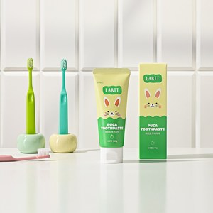 Kids <b>Toothpaste</b> Safe for Young Children fun flavors dental health toothbrush <b>holder</b> trusted formula wholesome ingredients - Product Image 4