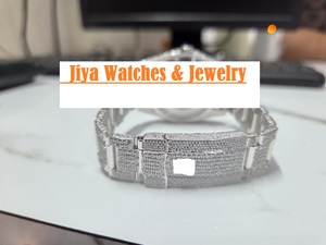 นาฬิกาข้อมืออัตโนมัติ JIYA VVS มอยส์ซาไนต์ ดีไซน์หรูหรา สปอร์ต แฟชั่น รุ่นโบราณ สายสแตนเลสสตีล ขนาด 40 มม. ระบบกดปุ่ม Miyota หน้าปัดทรงเหลี่ยม - Product Image 3